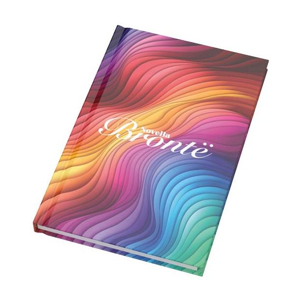 Novella Brontë A5 glossy hard cover notebook - 100 sheets