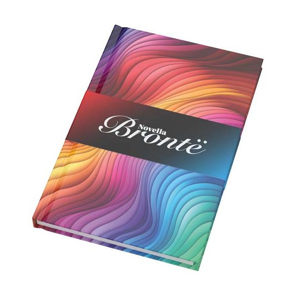 Novella Brontë A5 glossy hard cover notebook - 100 sheets