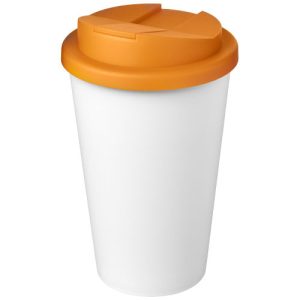 Americano® Eco 350 ml recycled tumbler with spill-proof lid