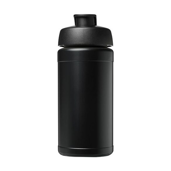 Baseline 500 ml recycled sport bottle with flip lid