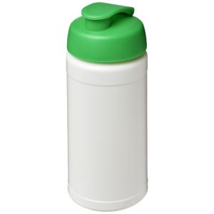 Baseline 500 ml recycled sport bottle with flip lid