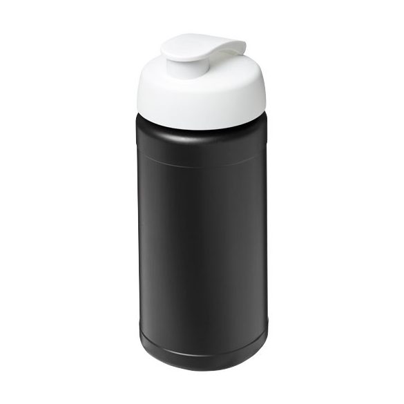 Baseline 500 ml recycled sport bottle with flip lid