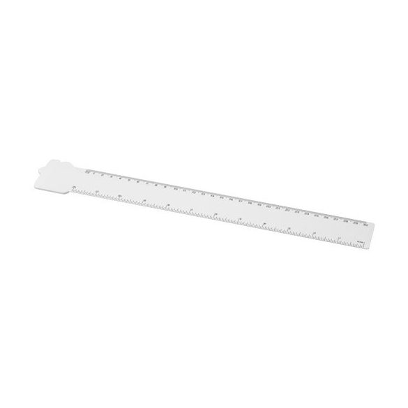 Tait 30cm house-shaped recycled plastic ruler