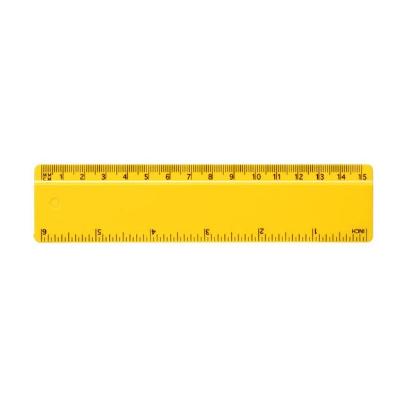 Refari 15 cm recycled plastic ruler