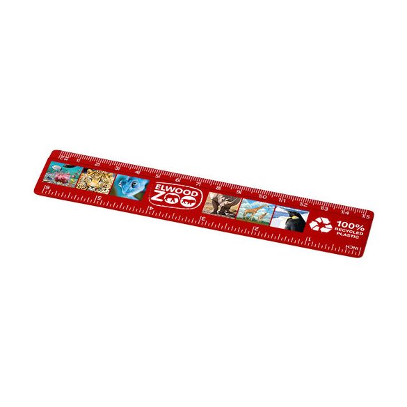 Refari 15 cm recycled plastic ruler