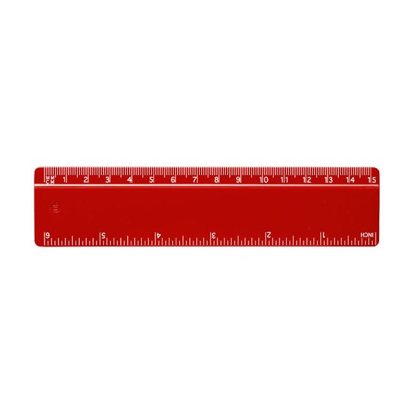 Refari 15 cm recycled plastic ruler