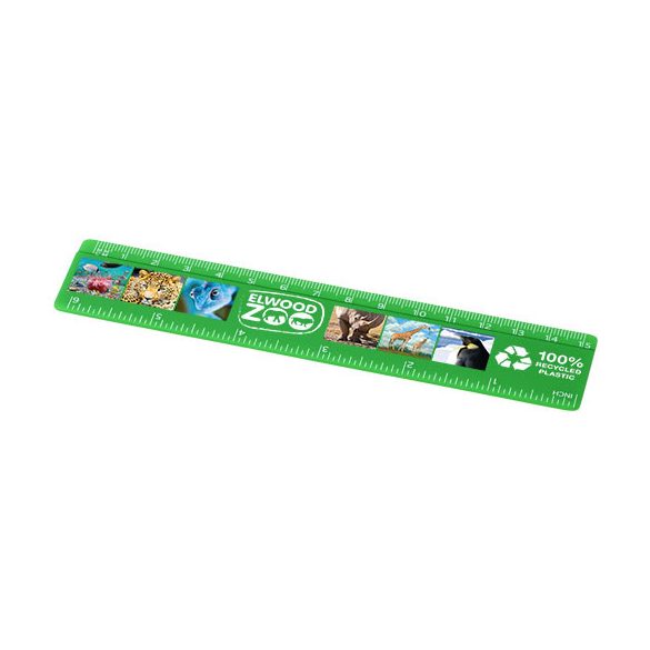 Refari 15 cm recycled plastic ruler