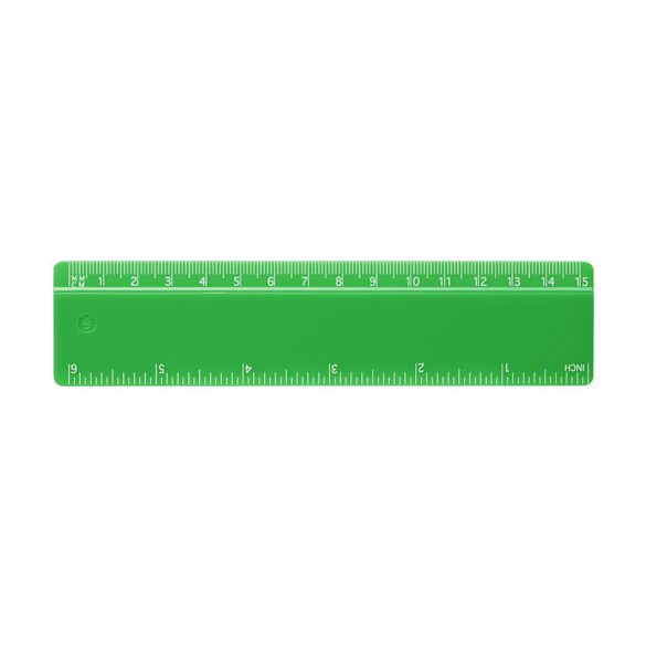 Refari 15 cm recycled plastic ruler