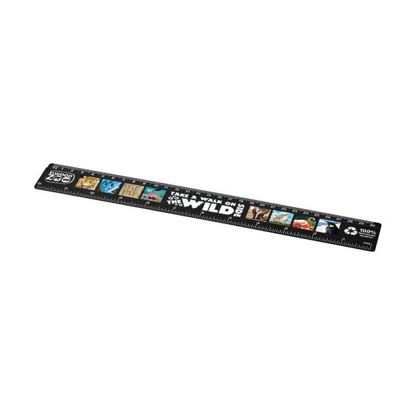 Refari 30 cm recycled plastic ruler