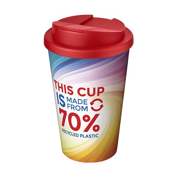 Brite-Americano® Eco 350 ml spill-proof insulated tumbler