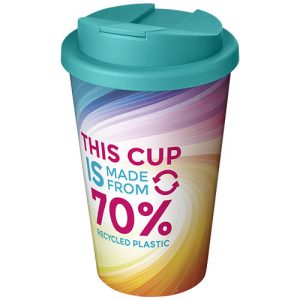 Brite-Americano® Eco 350 ml spill-proof insulated tumbler