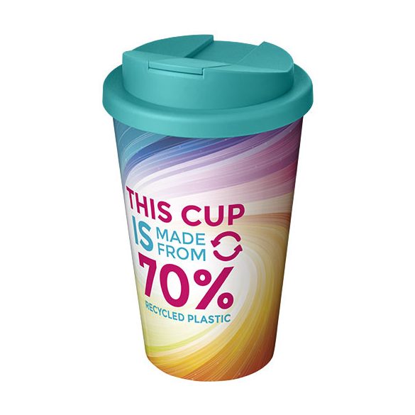 Brite-Americano® Eco 350 ml spill-proof insulated tumbler