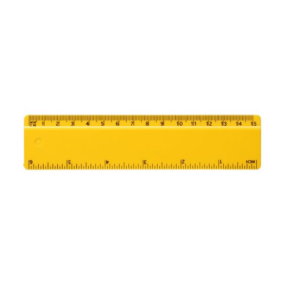 Renzo 15 cm plastic ruler