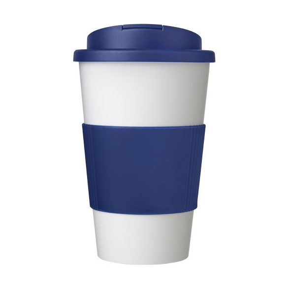 Americano® 350 ml tumbler with grip & spill-proof lid