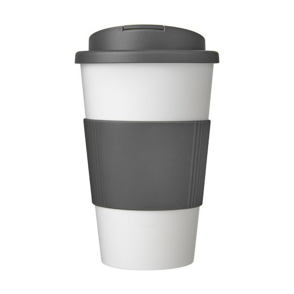 Americano® 350 ml tumbler with grip & spill-proof lid