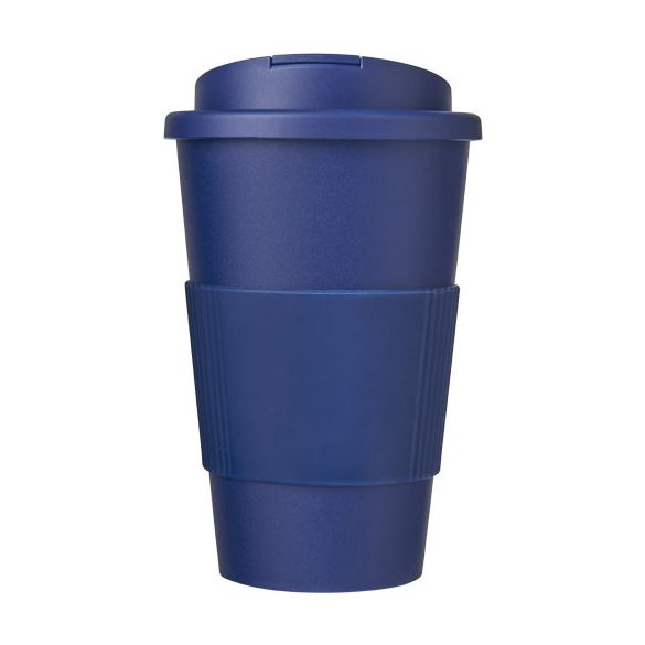 Americano® 350 ml tumbler with grip & spill-proof lid