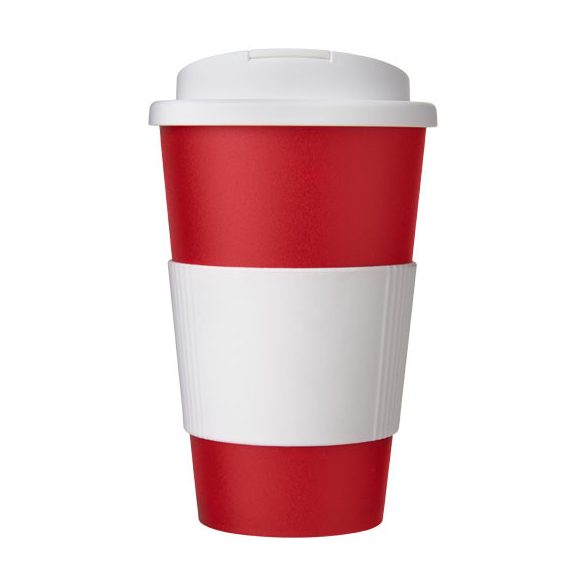 Americano® 350 ml tumbler with grip & spill-proof lid