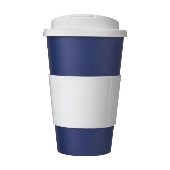 Americano® 350 ml tumbler with grip & spill-proof lid