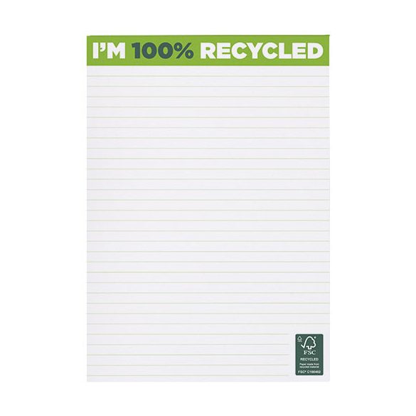 Desk-Mate® A5 recycled notepad