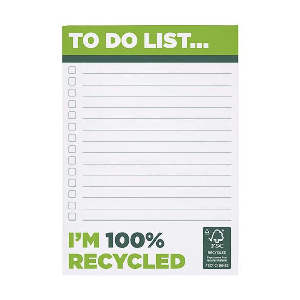 Desk-Mate® A6 recycled notepad