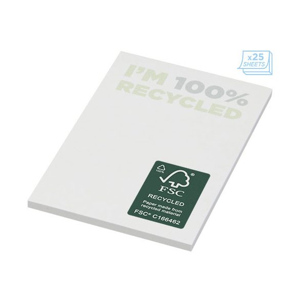 Sticky-Mate® recycled sticky notes 50 x 75 mm 