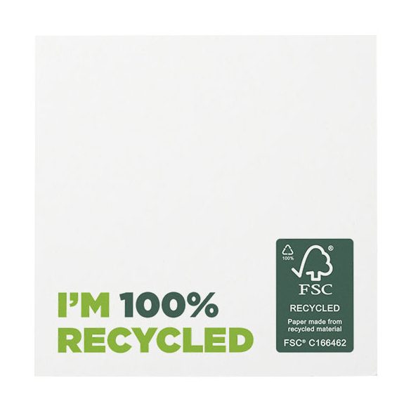 Sticky-Mate® recycled sticky notes 75 x 75 mm