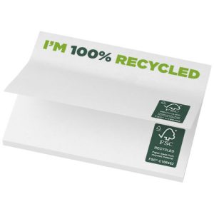 Sticky-Mate® recycled sticky notes 100 x 75 mm