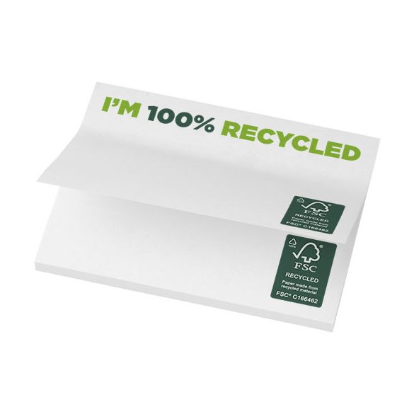 Sticky-Mate® recycled sticky notes 100 x 75 mm