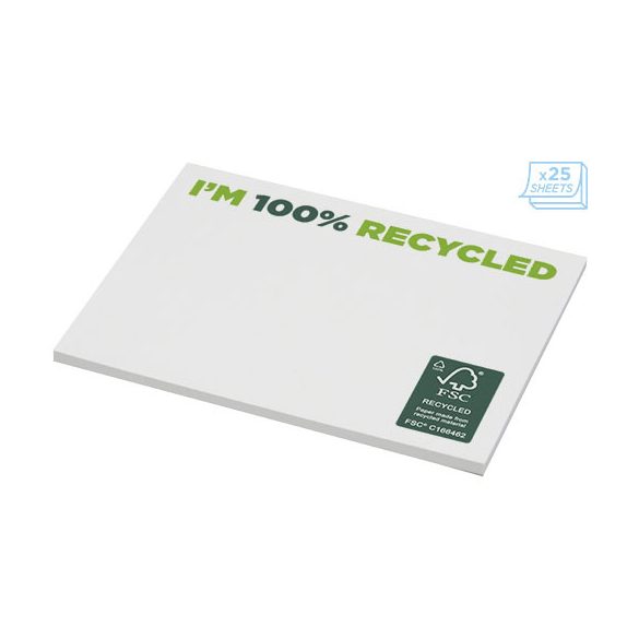 Sticky-Mate® recycled sticky notes 100 x 75 mm