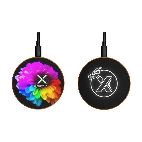 SCX.design W13 10W wooden wireless charging station