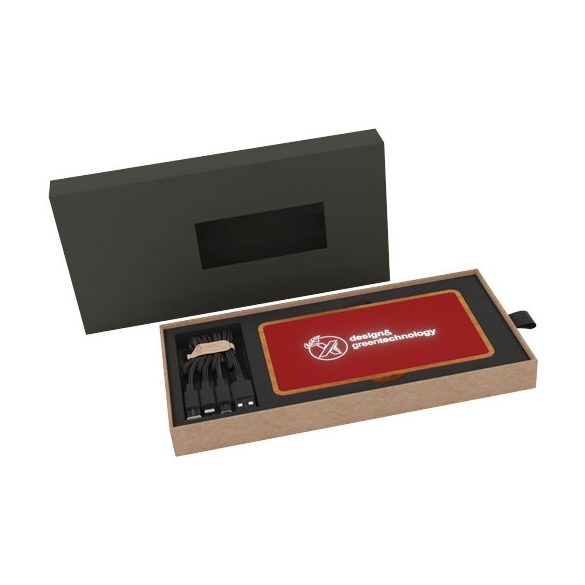 SCX.design P36 5000 mAh light-up wireless power bank