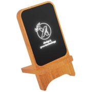 SCX.design W16 10W light-up wireless wooden stand