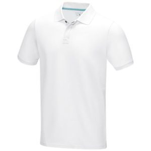 Graphite short sleeve men’s organic polo