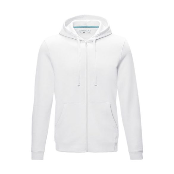 Ruby men’s organic recycled full zip hoodie