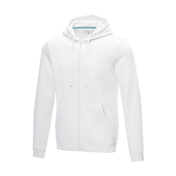 Ruby men’s organic recycled full zip hoodie