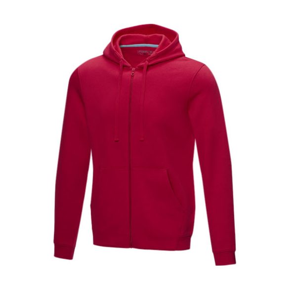 Ruby men’s GOTS organic GRS recycled full zip hoodie
