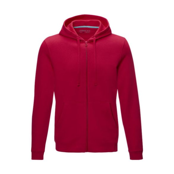 Ruby men’s organic recycled full zip hoodie