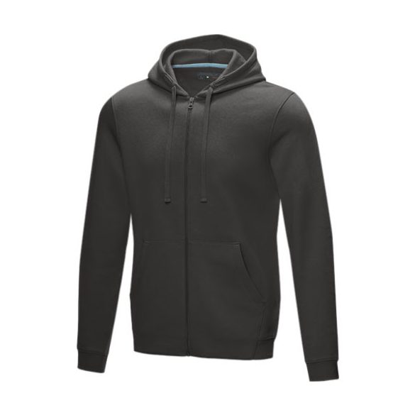 Ruby men’s organic recycled full zip hoodie