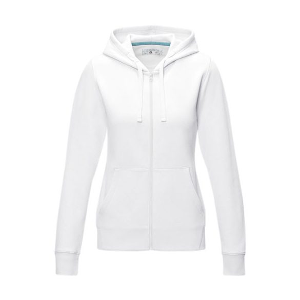 Ruby women’s organic recycled full zip hoodie