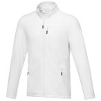 Amber men's GRS recycled full zip fleece jacket