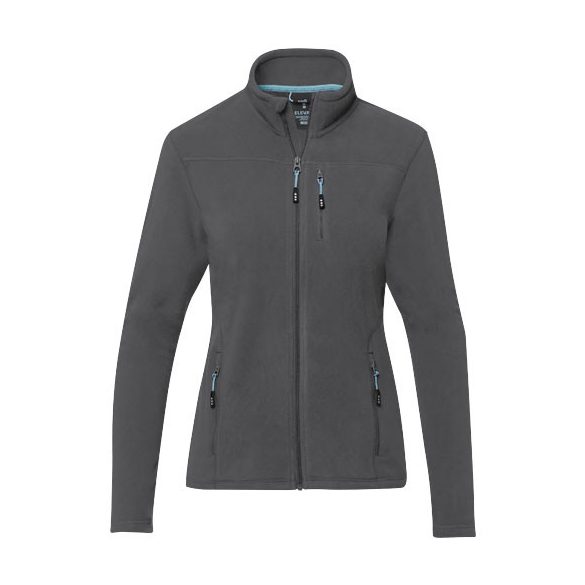 Amber women's GRS recycled full zip fleece jacket