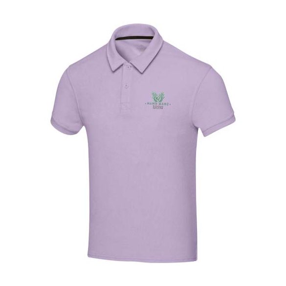 Akoya recycled terry unisex polo
