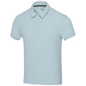 Akoya recycled terry unisex polo