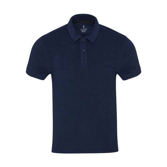 Akoya recycled terry unisex polo