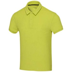 Akoya recycled terry unisex polo
