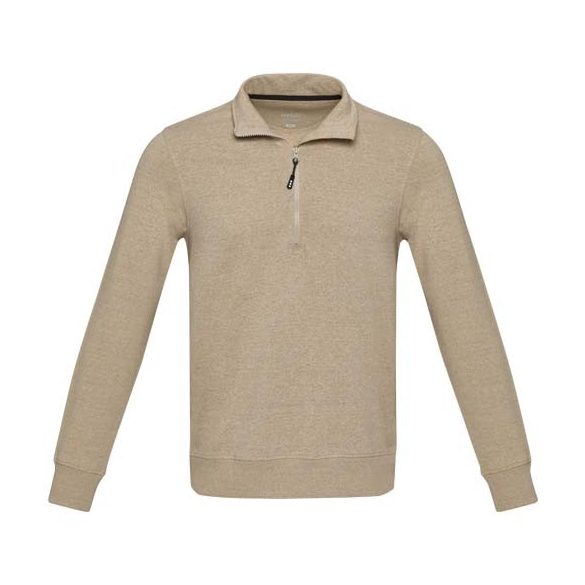 Tin unisex Aware™ recycled quarter zip sweater 