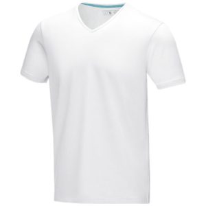 Kawartha short sleeve men's organic V-neck t-shirt