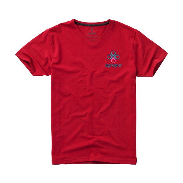 Kawartha short sleeve men's organic V-neck t-shirt