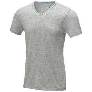 Kawartha short sleeve men's organic V-neck t-shirt