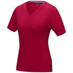 Kawartha short sleeve women's organic V-neck t-shirt